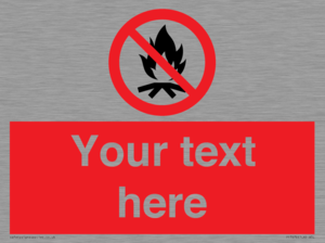 Custom prohibition No campfire